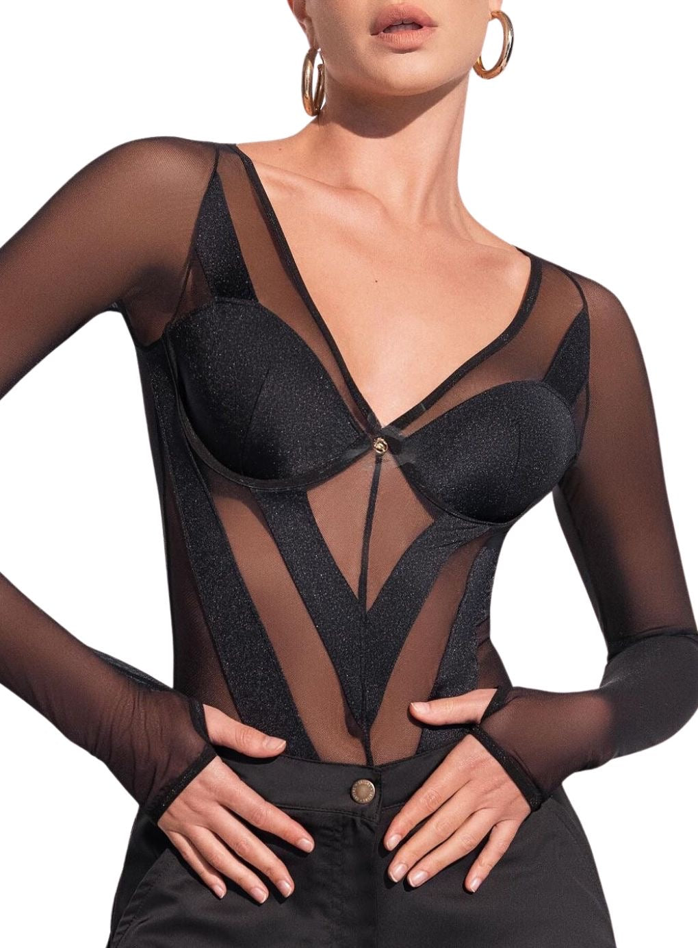 Elegance Tulle Bodysuit