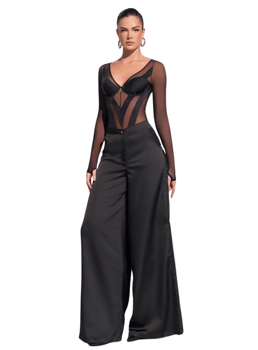 Elegance Tulle Bodysuit