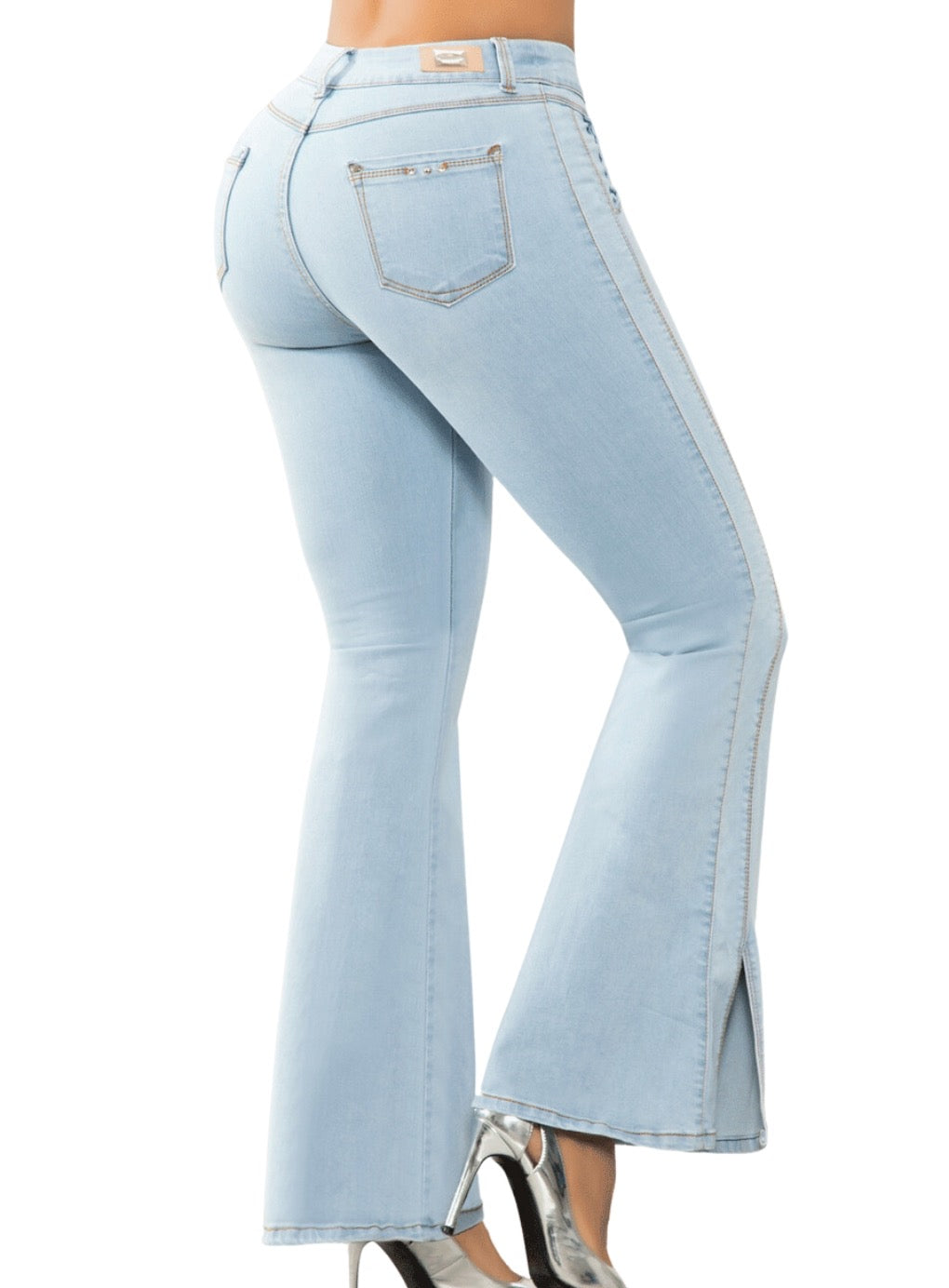 Wide Boot Denim Pants