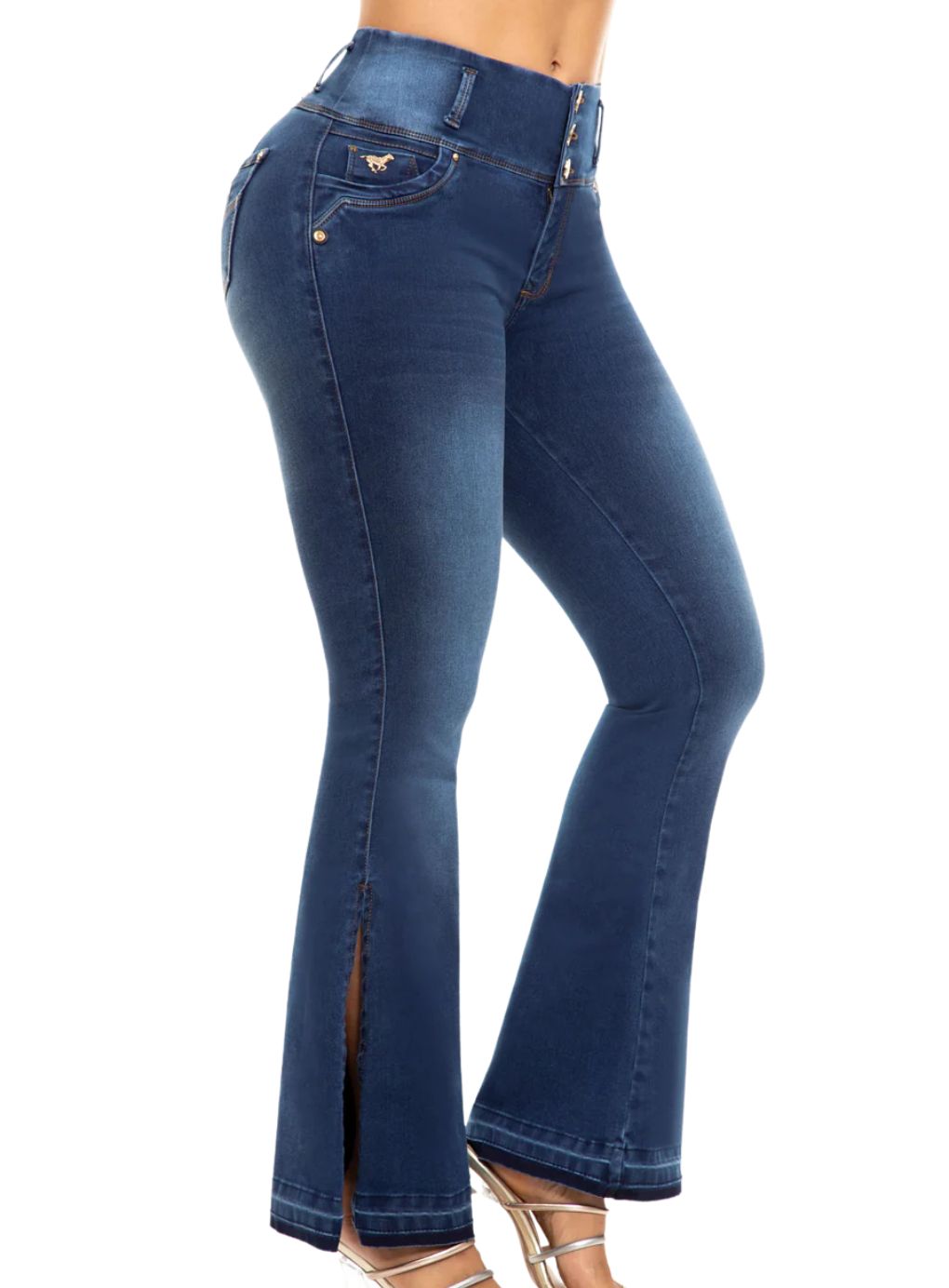High-Waisted Flared Pants
