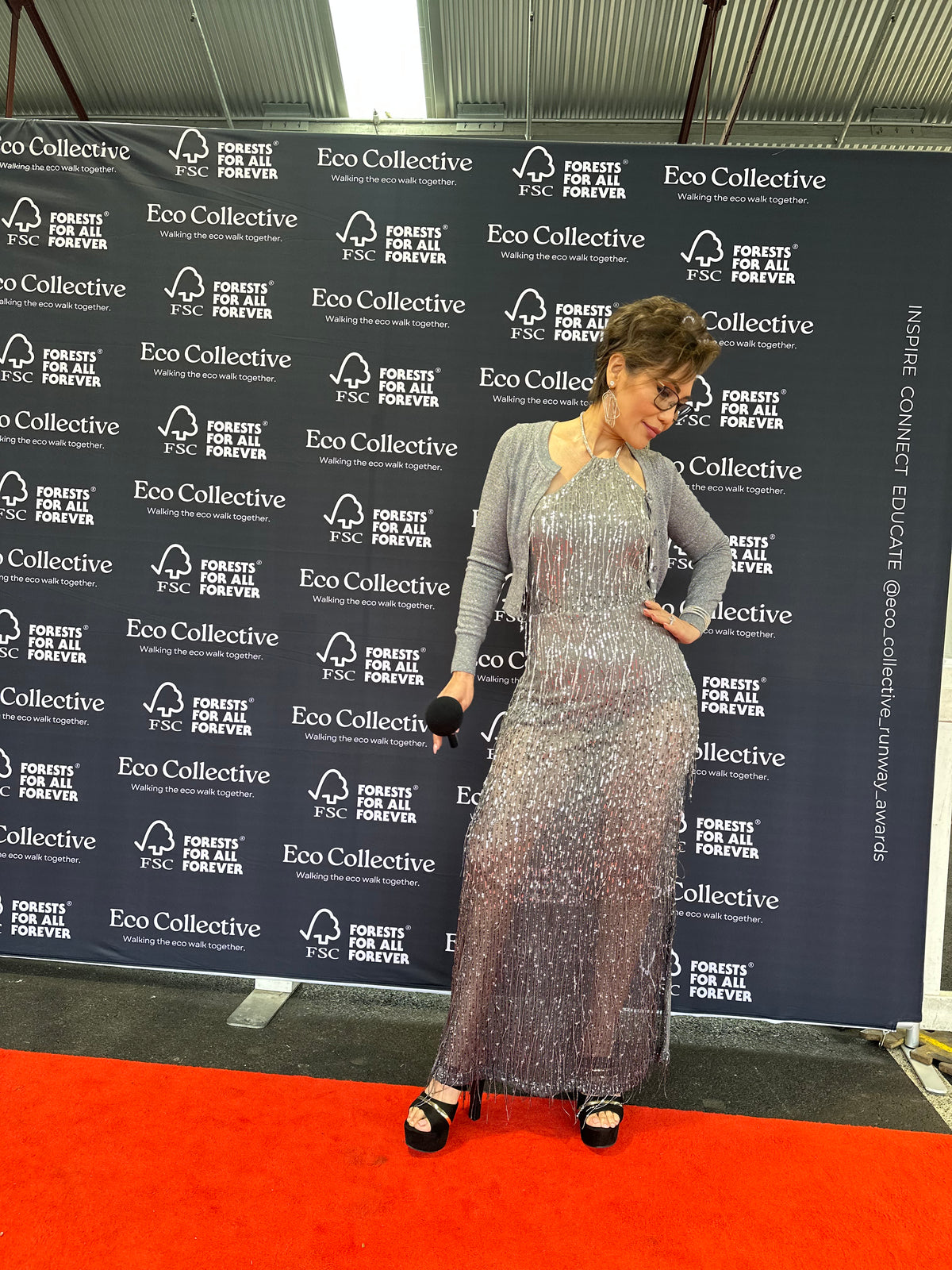 Starlight Sheer Gala Gown