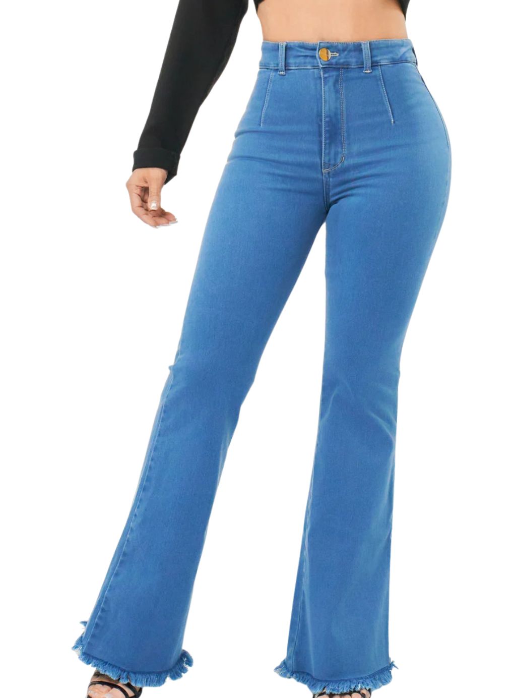 Light Blue Flared Jeans