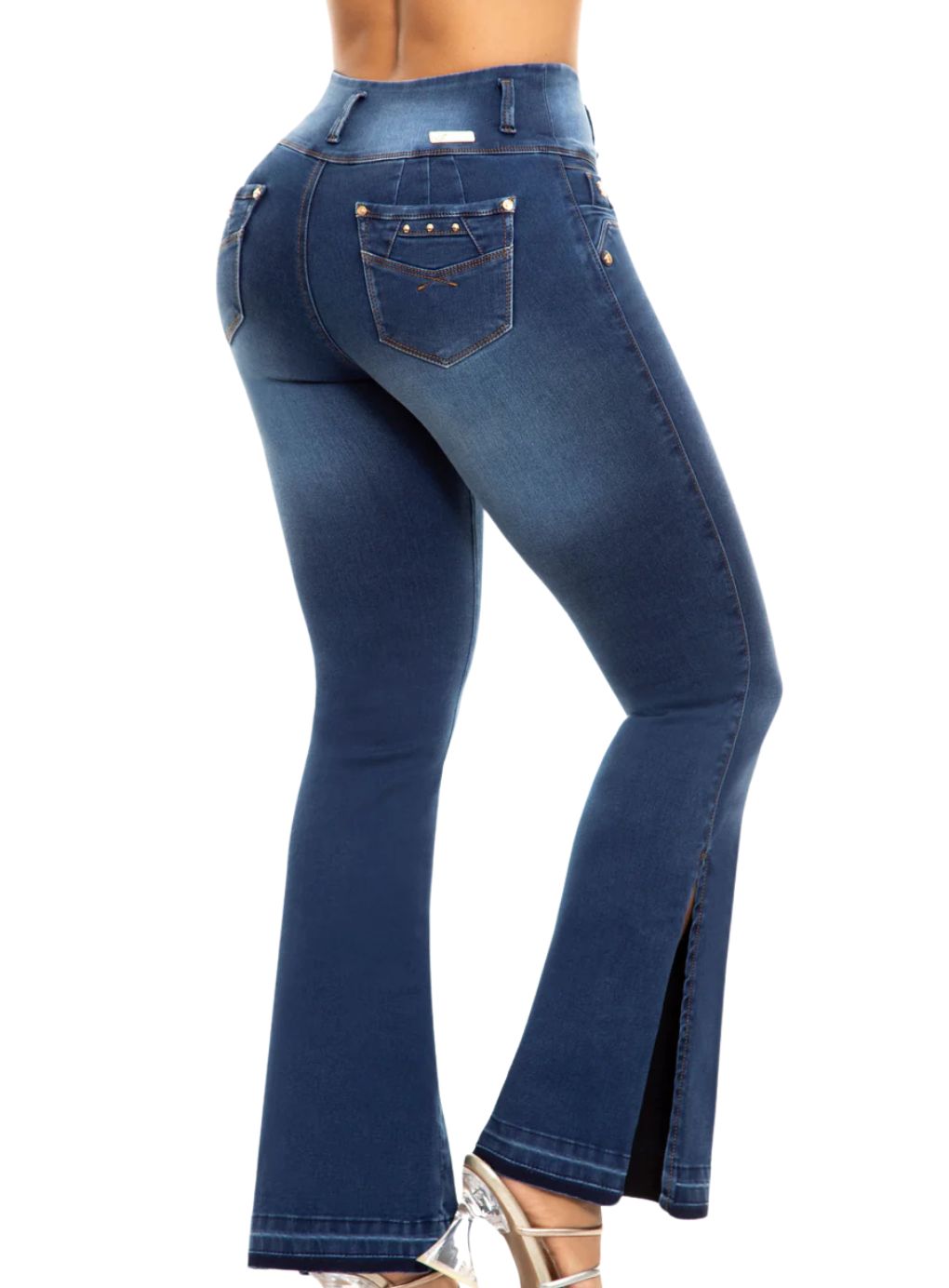 High-Waisted Flared Pants