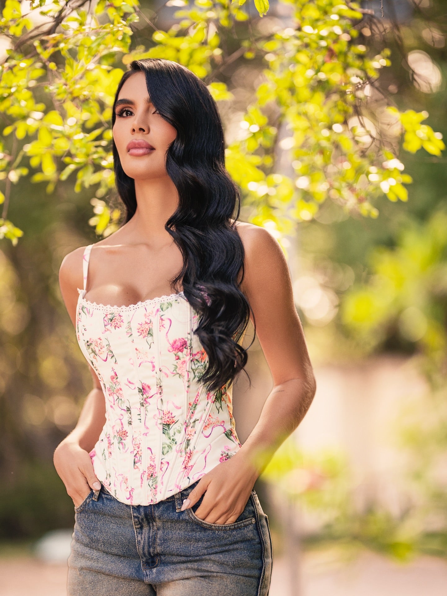 Madi Floral Corset