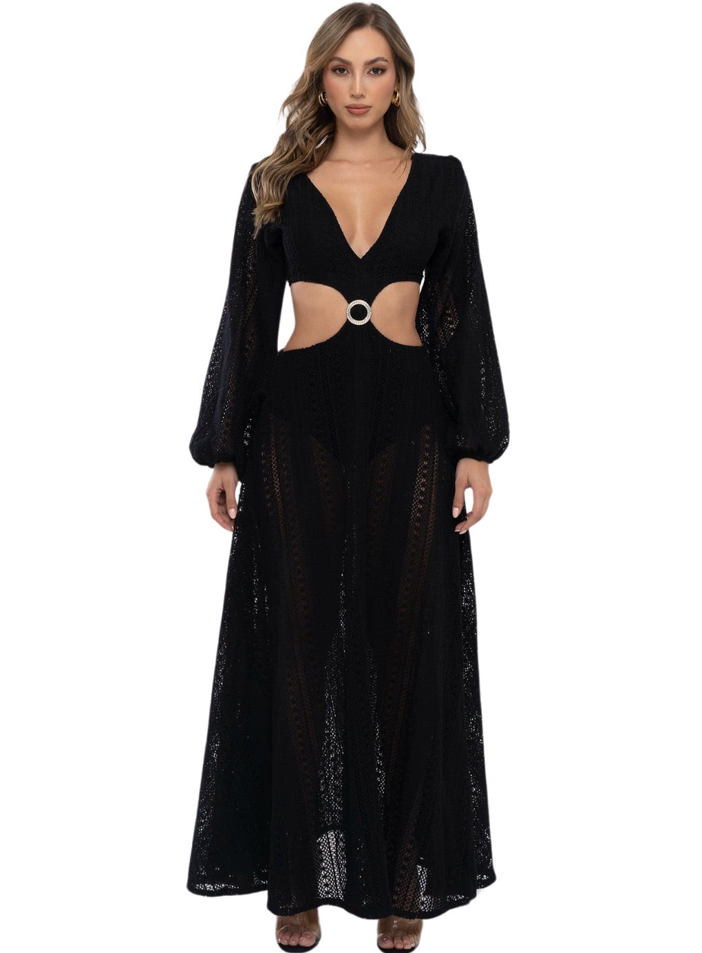 Resort Cutout Maxi Dress