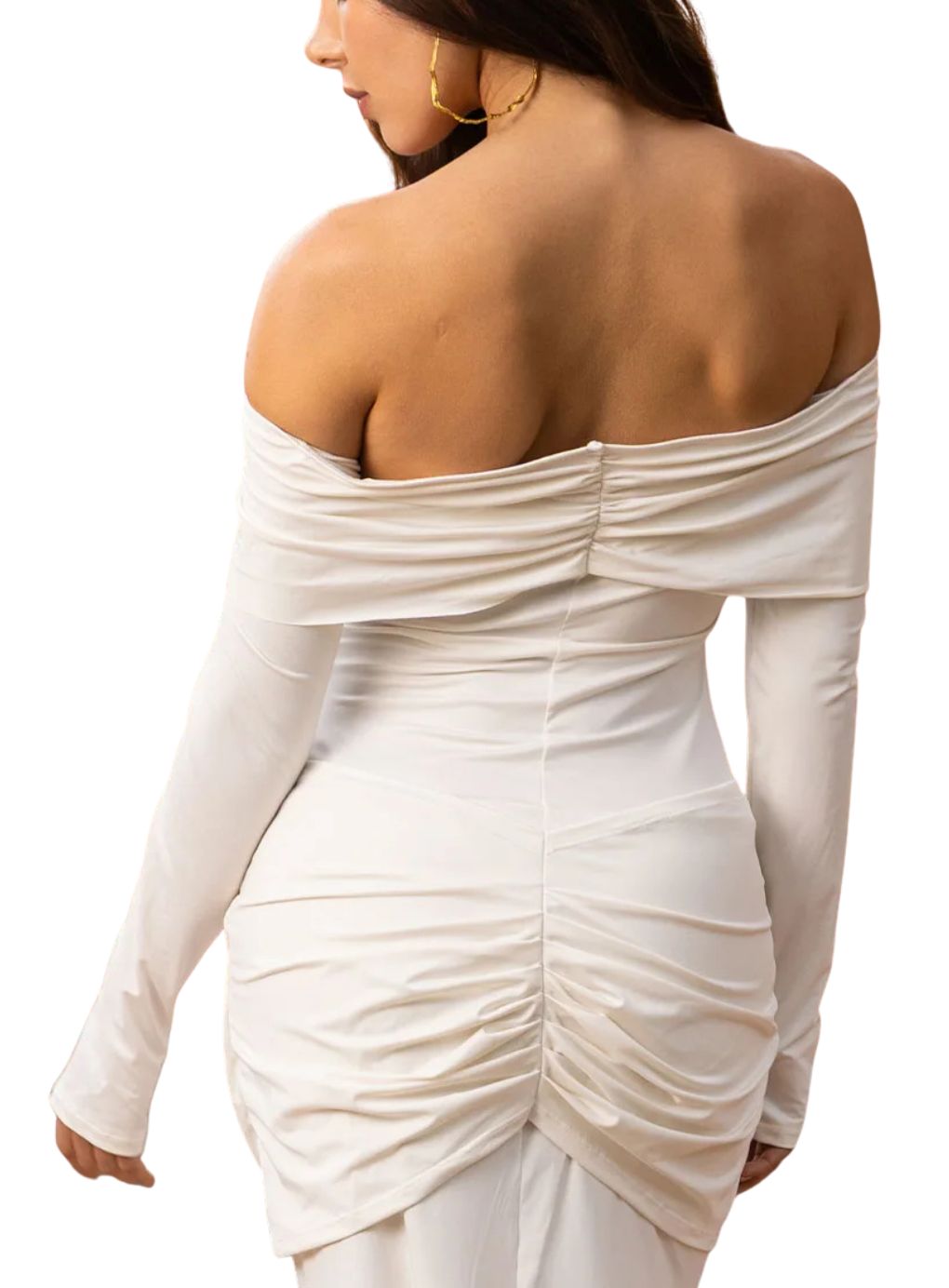 Serenity Off-Shoulder Maxi Dress