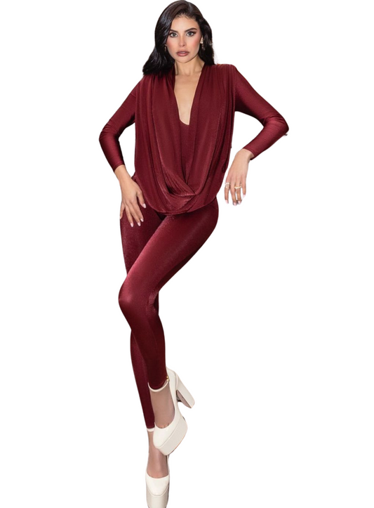 Sophia Plunge Jumpsuit