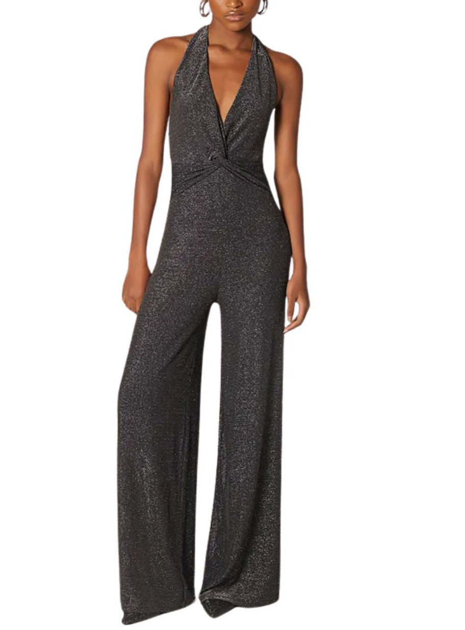 Stellar Halter Palazzo Jumpsuit