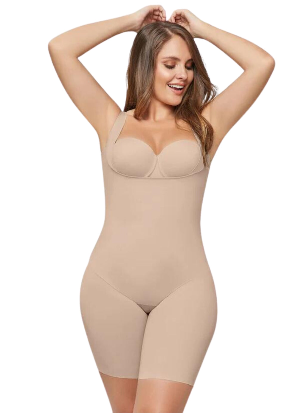 Best Shapewear  Leonisa Womens Undetectable Firm Control Bodysuit Shaper  Natural S