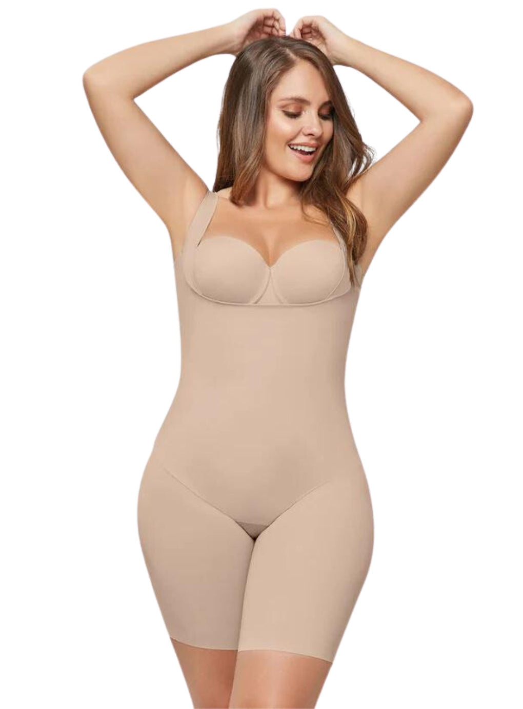 Undetectable Step-in Mid-Thigh Body Shaper