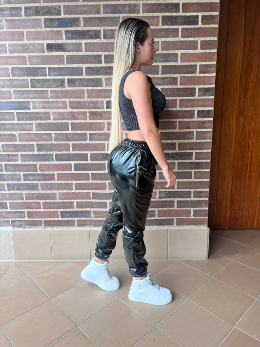 Vinyl Fashion Jogger