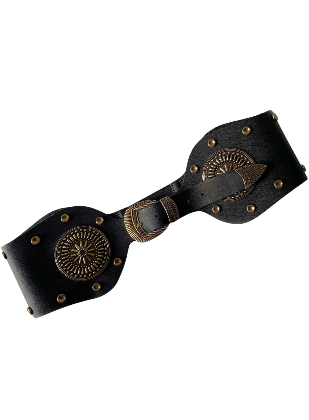 Venice Wide Leather Belt
