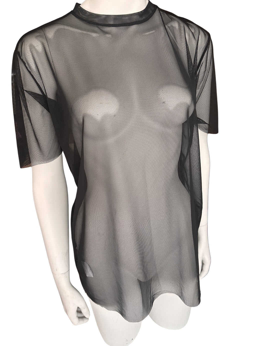 MESH SHORT-SLEEVE TOP VIBRANCE