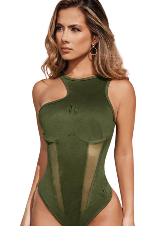 Fatima Velvet Bodysuit