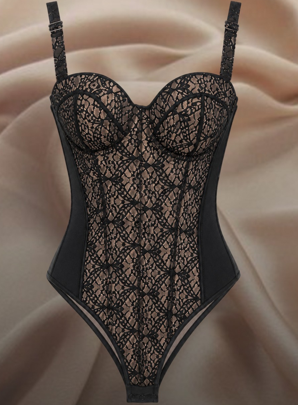 Amatista Lace Corset Bodysuit