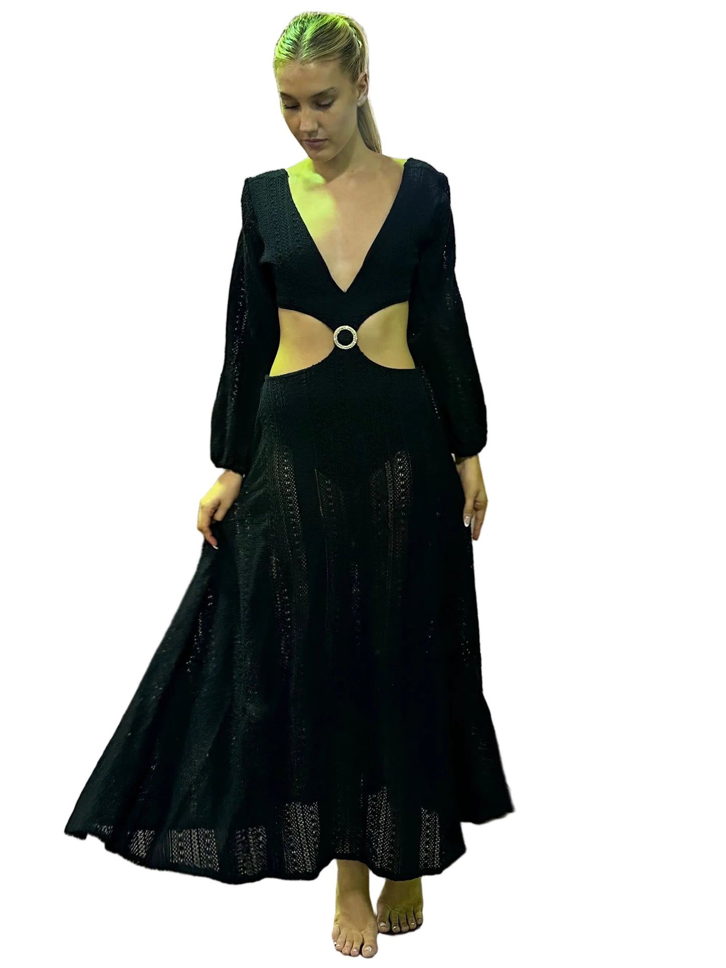 Resort Cutout Maxi Dress