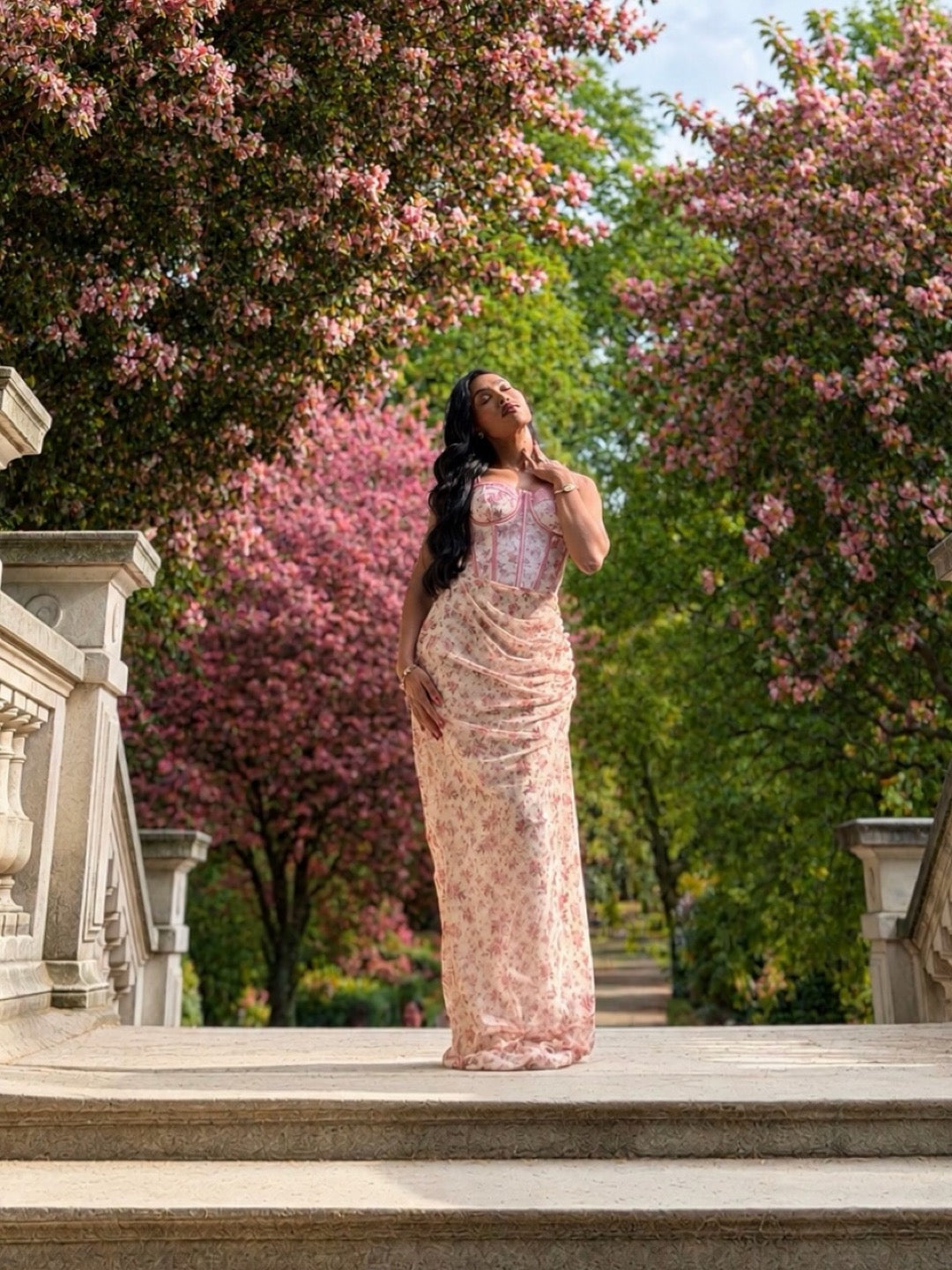 Floral Corset Dress