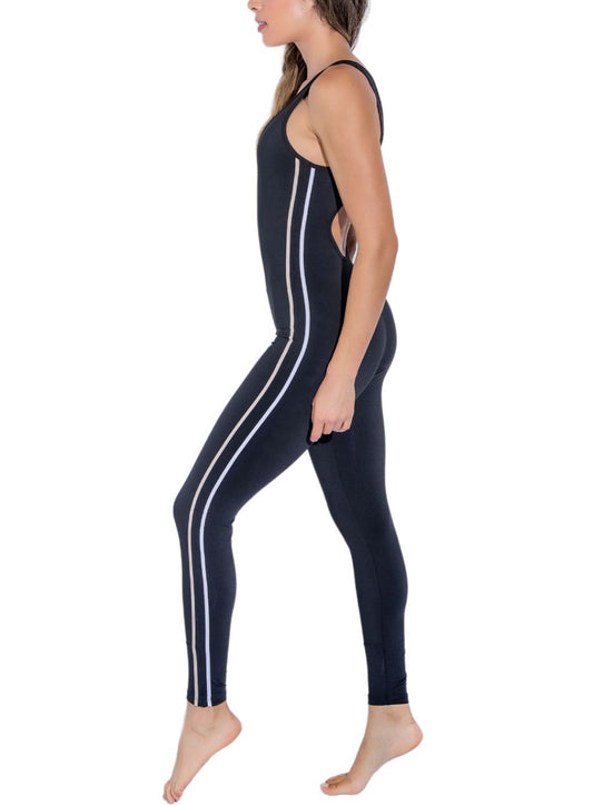Classic Striped Jumpsuit