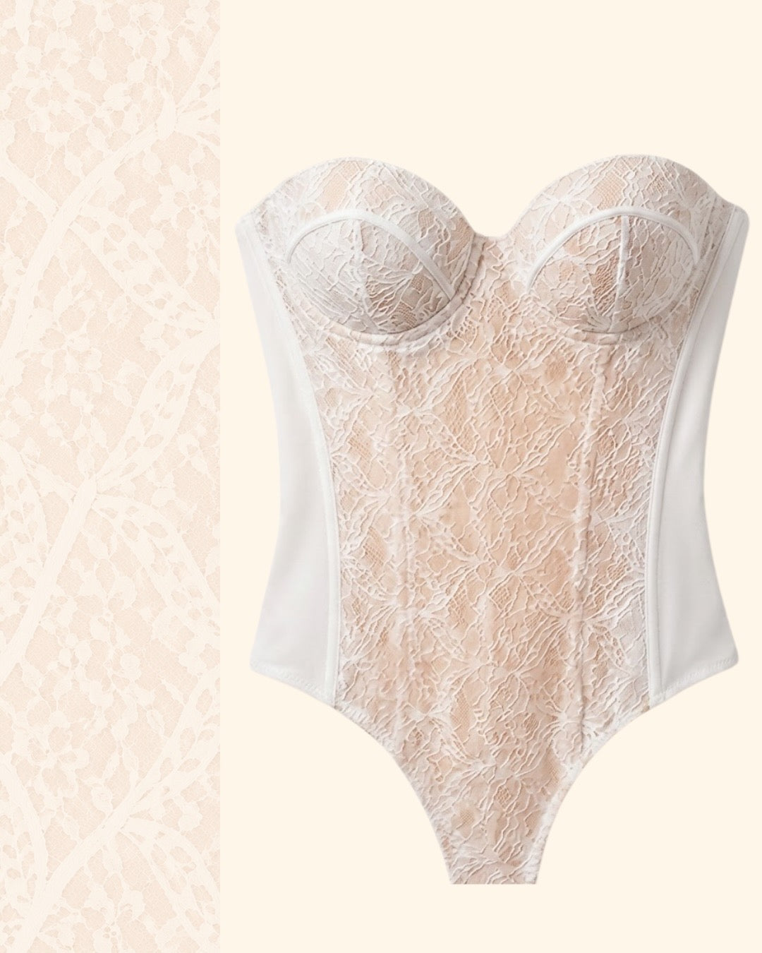 Amatista Lace Corset Bodysuit
