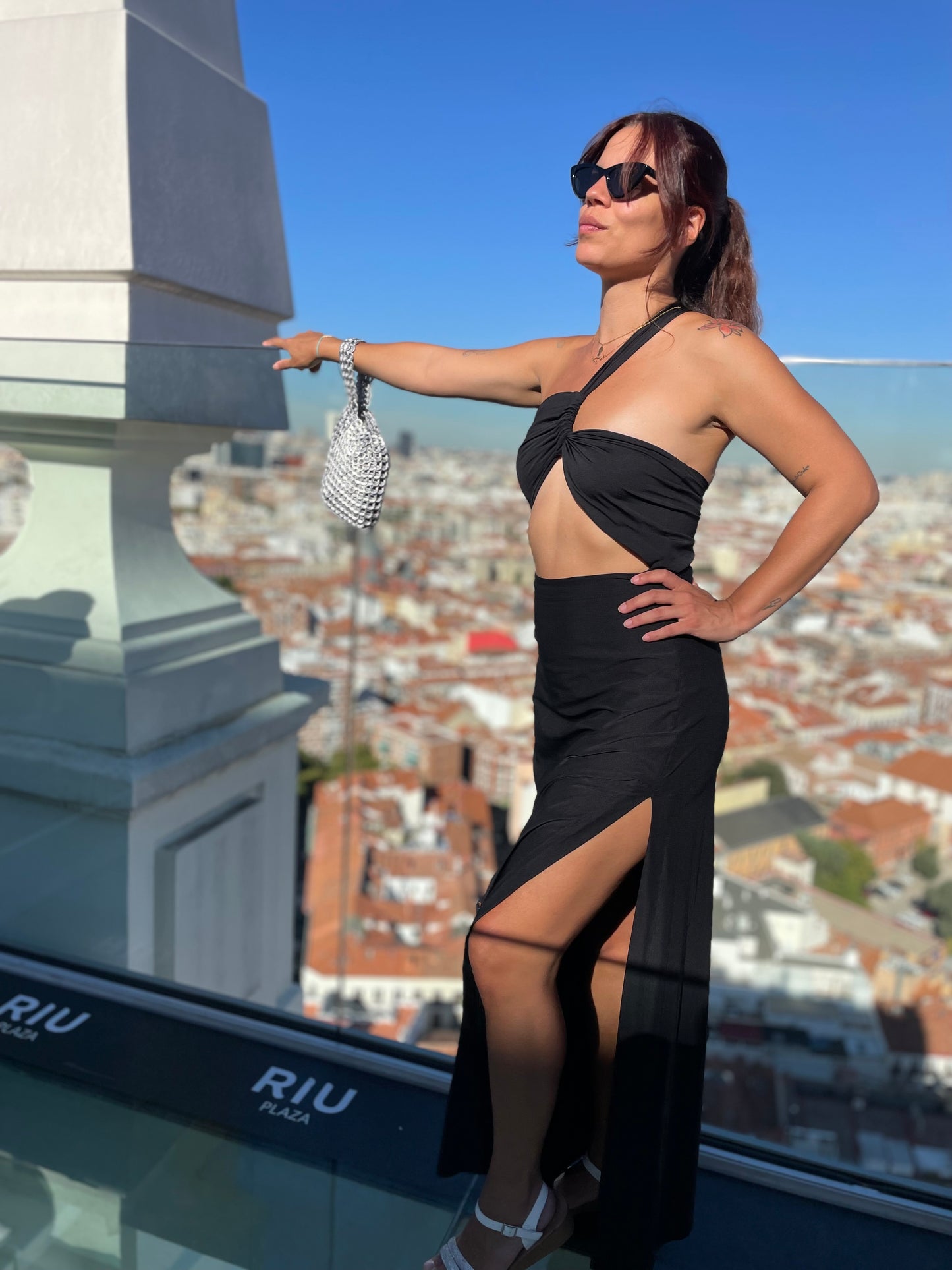 Nashami Satin Dress