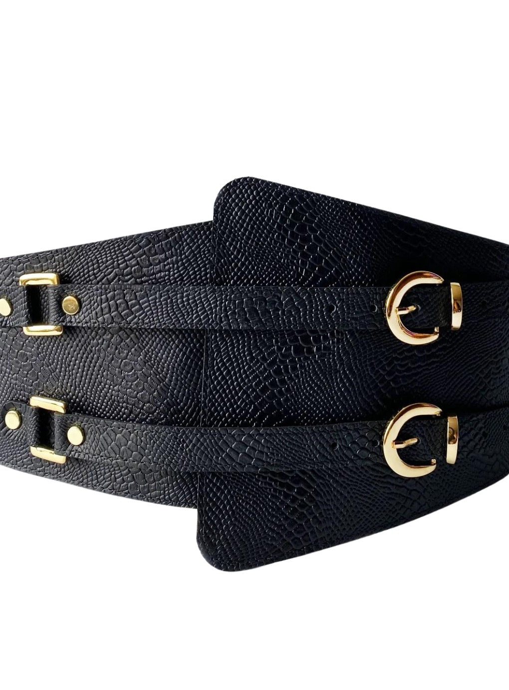 Malaga Wide Leather Belt