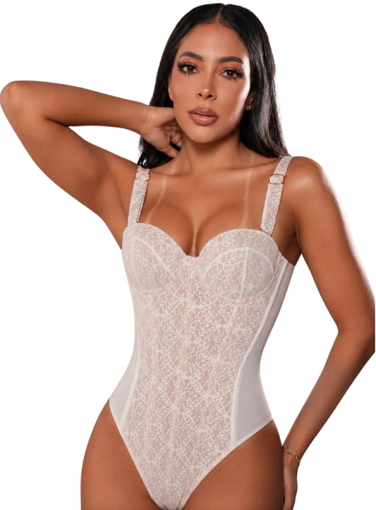 Amatista Lace Corset Bodysuit