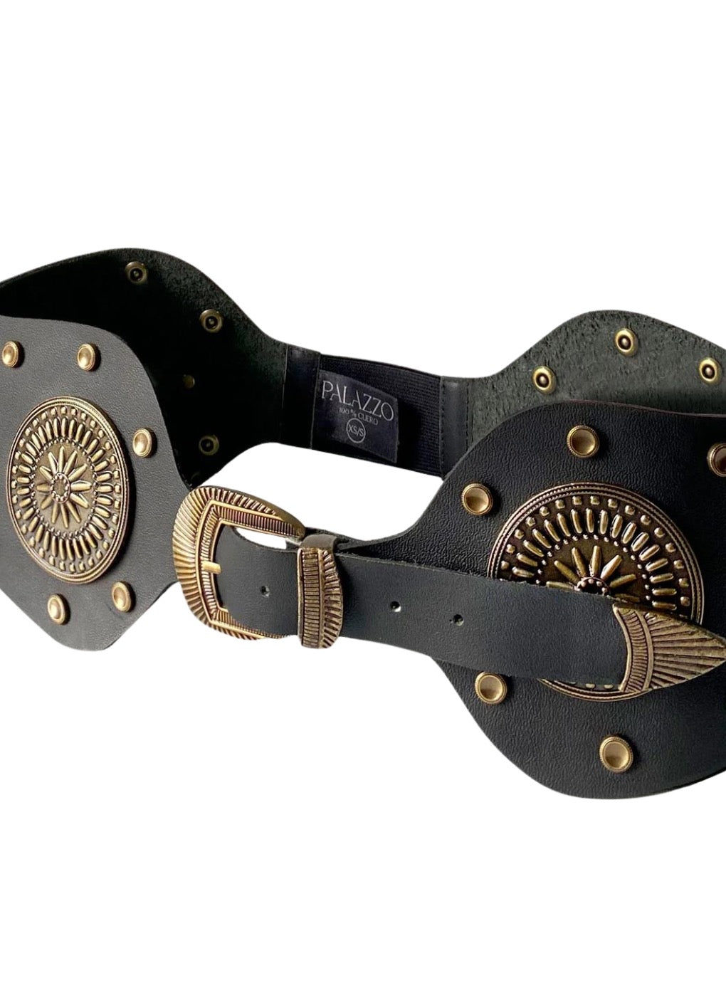 Venice Wide Leather Belt