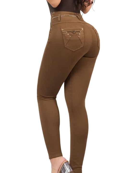 Chocolate V Sculpt Skinny Jeans