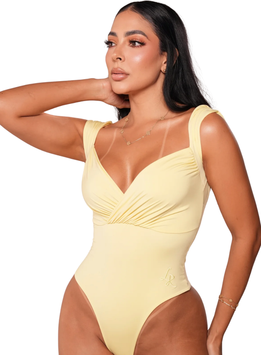 Camelia Draped Bodysuit
