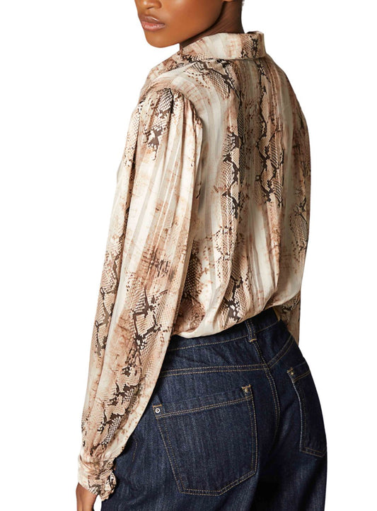 Savanna Cross-Front Long Sleeve Bodysuit