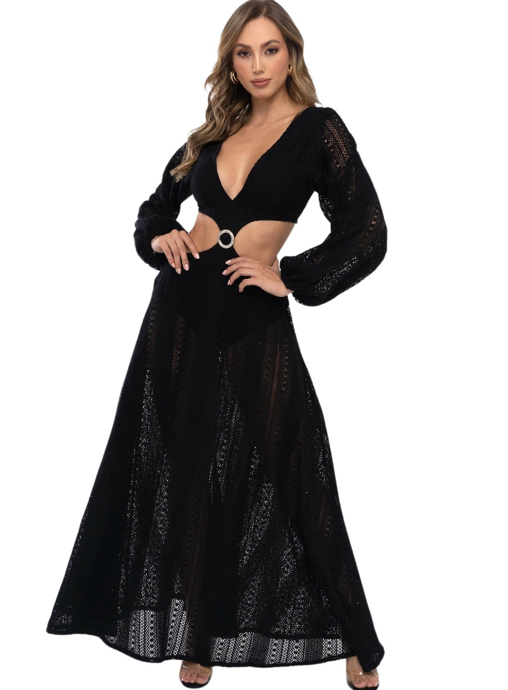 Resort Cutout Maxi Dress