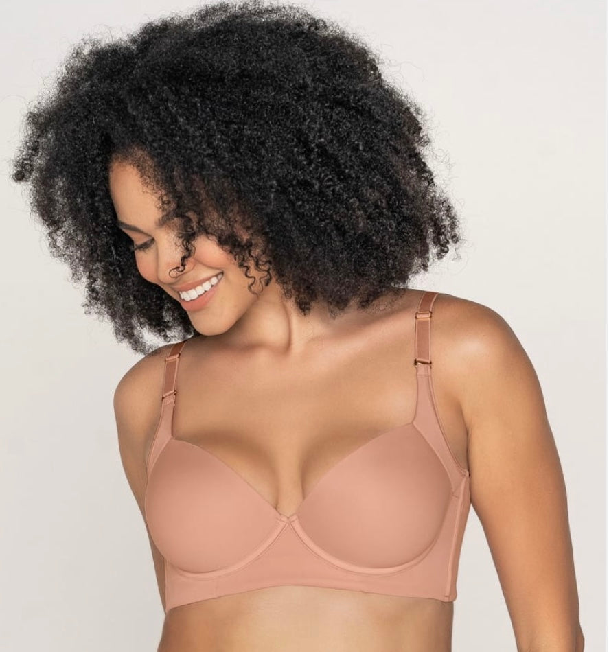 Back Smoothing Bra With Soft Full Coverage Cups