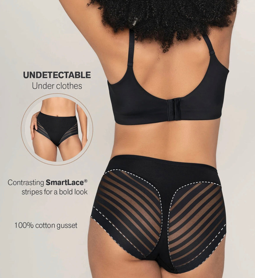 Lace Stripe Undetectable Classic Shaper Knicker
